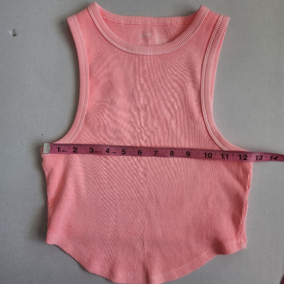 Aerie Ribbed crop tank top - Picture 5 of 8